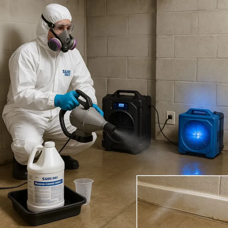 Sanitization and Odor Removal process in Londonderry, NH