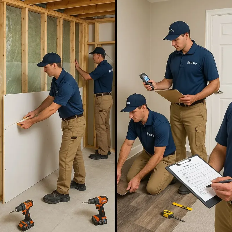 Repairs and Reconstruction process in Londonderry, NH