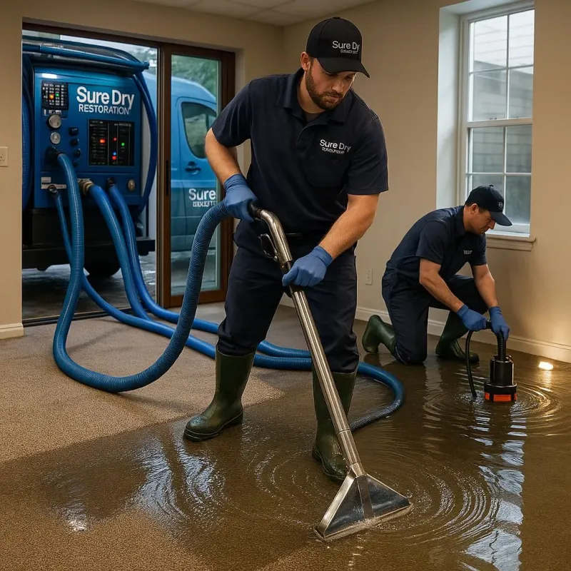 Water Extraction and Removal process in Londonderry, NH